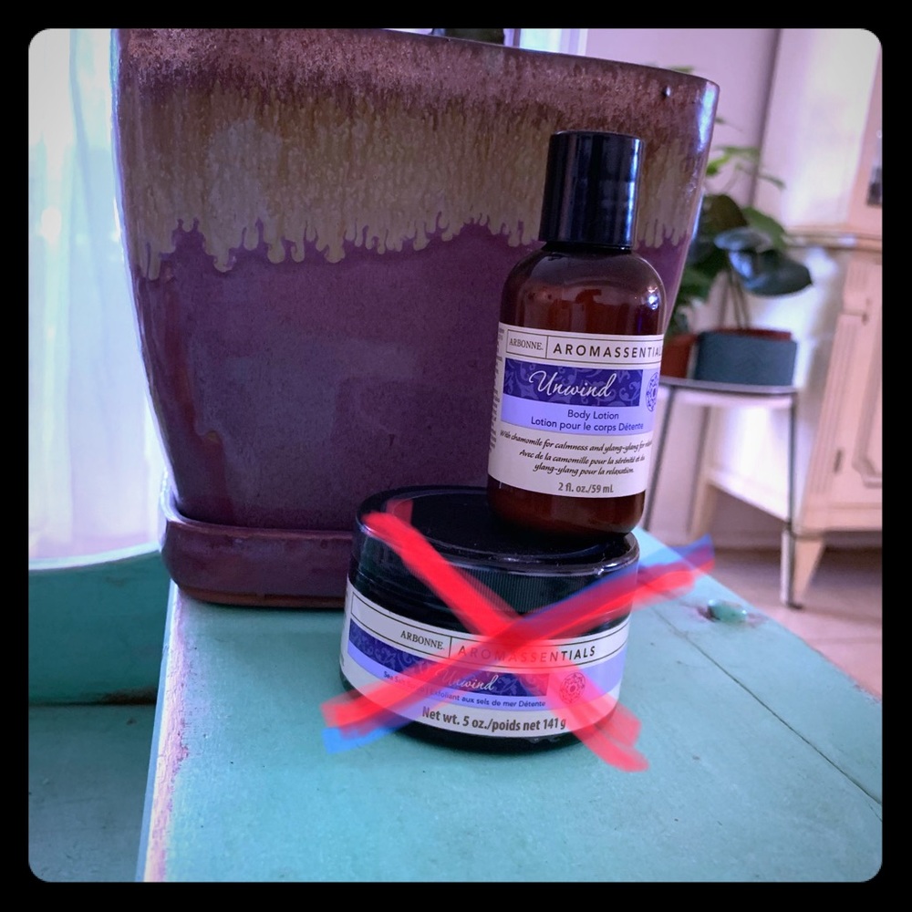 Arbonne aromassetials unwind lotion